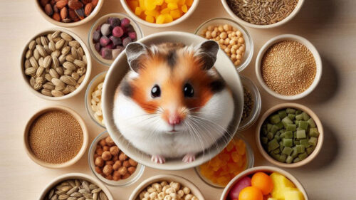 بهترین غذای همستر کمپل