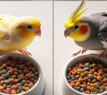 غذای عروس هلندی برای قناری