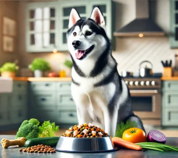 غذای سگ هاسکی